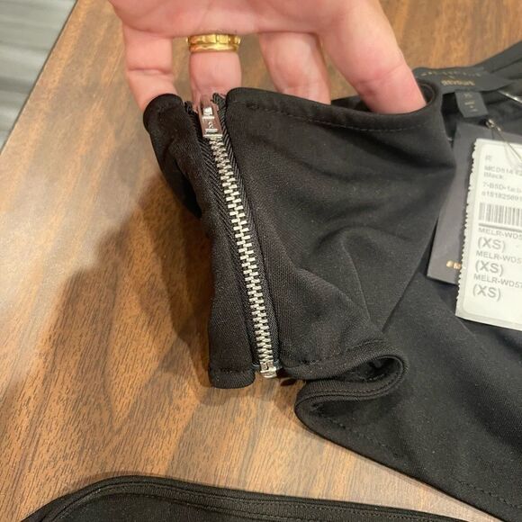 Michael Costello x REVOLVE Alessia Cut Out Dress in Black.Size XS - Picture 8 of 11